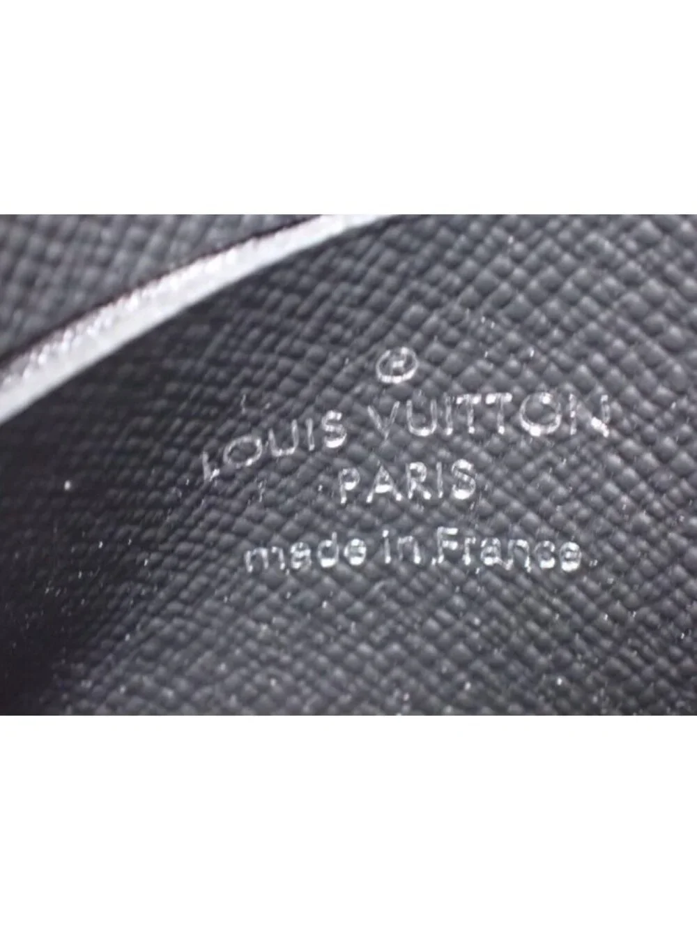 Louis Vuitton Coin Case Porte-Monnaie NM Black Damier Graphite Purse Silver